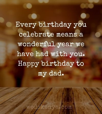 110+ Birthday Messages for Dad